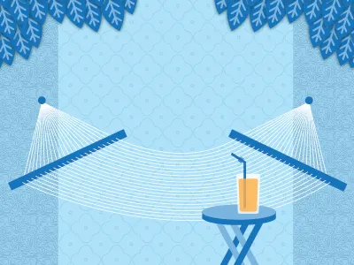 Ayurvedic Tip: Relaxing & Cooling ayurveda beverage blue cool cooling hammock health india relax tips trees