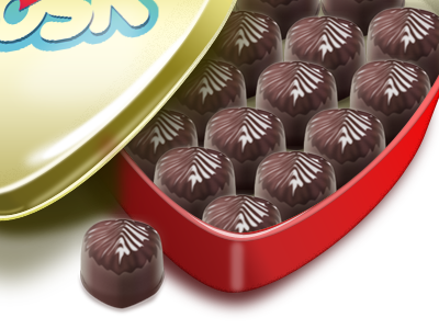 Chocolate Box chocolates food gift hearts photoshop tin vectors zoosk