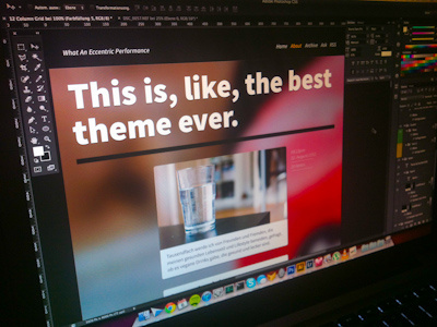 Eccentric Performance blog photo theme tumblr website