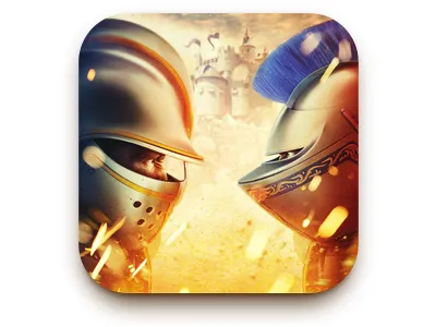 King's Bounty Legions battle fire graphics for games icon illustration kings bounty knights legions rpg the middle ages turn based game war