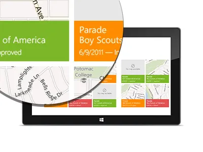 Start Screen app application metro ui win8