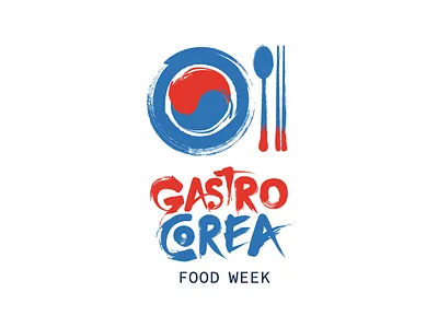 Gastrocorea brand branding brush corea design gastronomic graphic design identity illustration korea logo logotipo