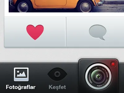 Photo Stream app application crop dark design filter frame icon instagram interface ios iphone mobile photo stream ui ui design user interface ux ux design