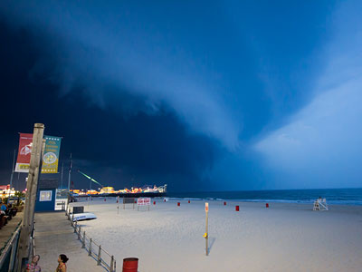 Shelf Cloud over the Boardwalk 10 20mm boardwalk canon 60d photo photograph shelf cloud