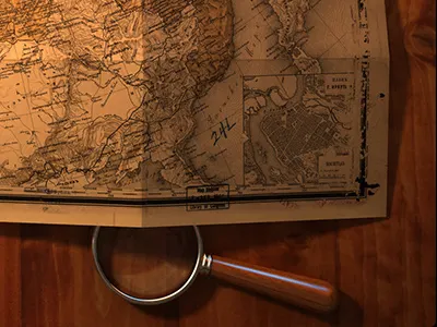 Lens history ipad lens map old retina vintage