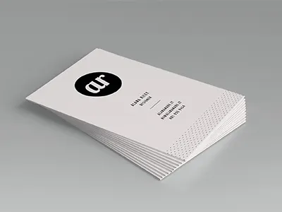 Letterpress Card black and white branding business card identity ink letterpress mamas sauce mockup paper print