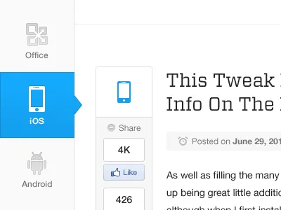 Blog addictive addictivetips android authors blog calender comment facebook google icons ios iphone linux mac office pakistan share side bar social technology tips twitter ui buttons ui desing web windows windows phone writer