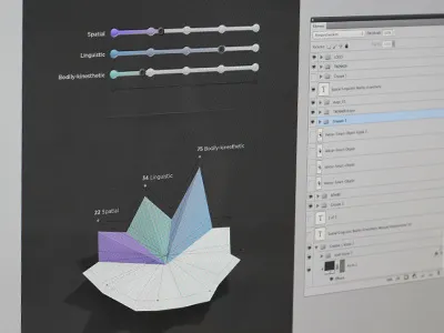 App UI - wip app button diagram fiction graphic infographic intelligence interactive iq slider ui web