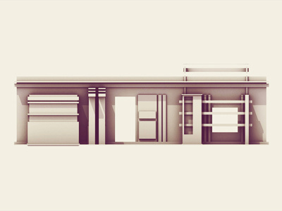 Elevation 3d ao architecture building c4d cinema 4d elev elevation house model render shadows windows