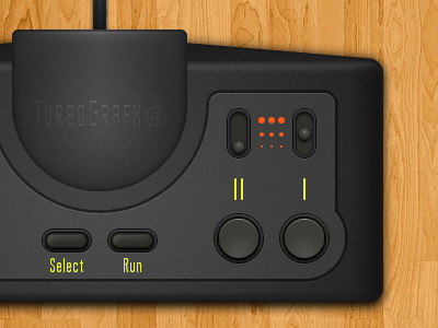 TurboPad v2 controller fireworks pc engine turbo turbografx turbografx 16 vector video games