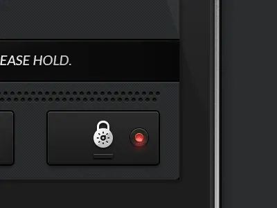 Lock button + Full UI app investment iphone led stocks