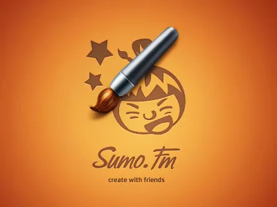 Sumo Create With Friends app brush icon ipad splash sumo