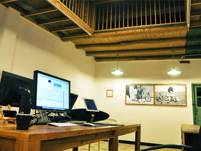 Studio building design desk ios office space studio table tool work workspace