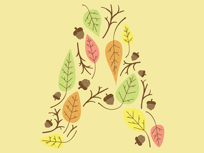Fall a fall leaves tote twigs