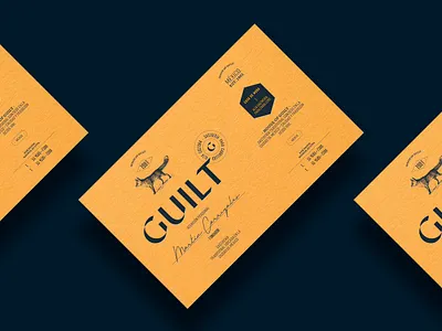 Guilt business cards branding business card business cards card cards clean design futurist guilt illustration logo minimal minimalist modernist presentation cards visitation cards
