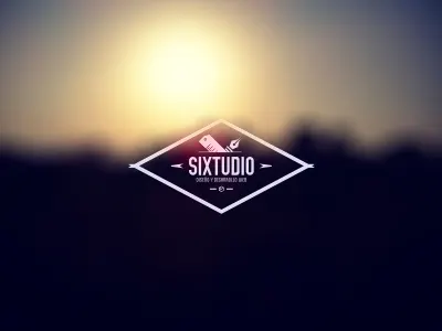 The "Sixtudio" Version blanch clean development font icon logo logo design logotype logotype design minimalist osp din sixtudio studio sunglasses type typography web