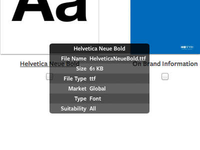 Metadata Overlays freight sans grid metadata overlay thumbnails