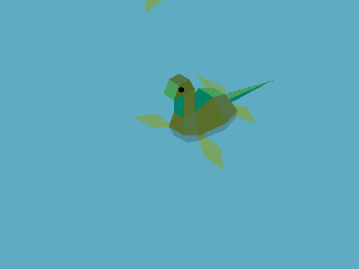 Nessy ios ipad isometric nessy vector video game