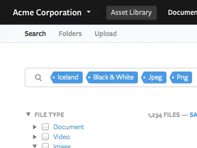 Search tokens auto complete freight sans hierarchical facets search tokens