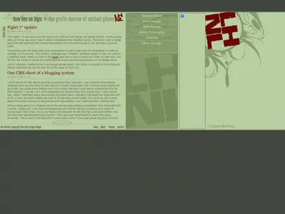 First Portfolio - 2005 diarrhea rebound website