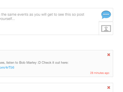 Profile blue clean events form input minimalist pictures profile round simple white