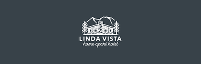 Linda Vista Hotel apart hotel brand branding design graphic design home hotel identity illustration logo