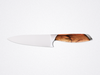 Kitchen knife dark hello hyper island kitchen knife light metal sharp silver tejohanssen wood