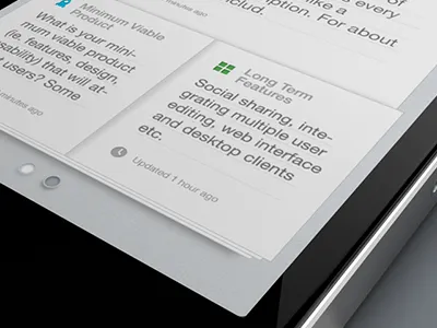 Canvas T1 app ios iphone notes paper pitch ui