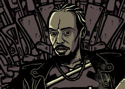 It's All in the Game.. hbo omar screenprint the wire