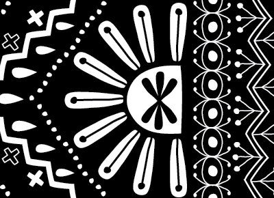 Sneak. black and white pattern