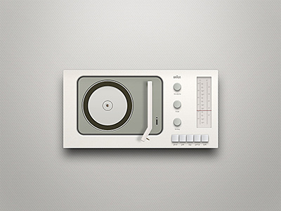 Braun Sk2 braun disc icon player sk2
