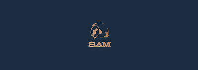 SAM brand branding design graphic design identity illustration logo shoe shoes