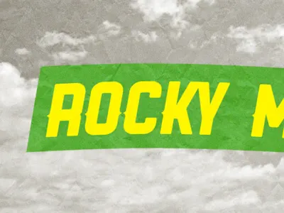 Rocky Mountain National Park postcard rocky mountain national park