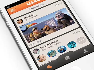 New iOS App Mano buttons icons ios iphone mano tooltip
