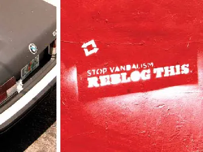 Stop Vandalism. spray paint graffiti
