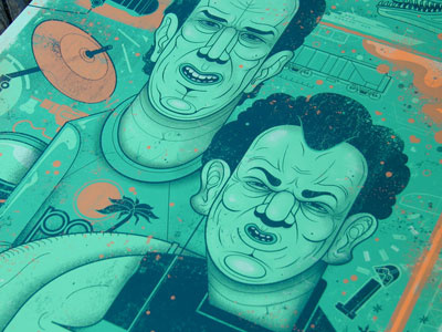 Best Bros brothers drumset gallery 1988 movie palm tree print screen print step brothers trains