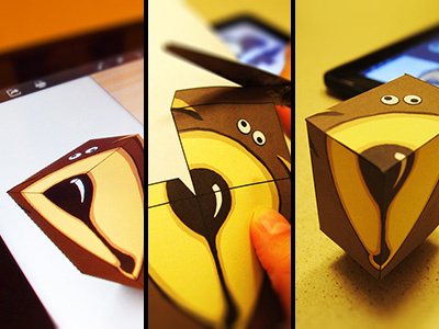 Foldify app ipad papertoy