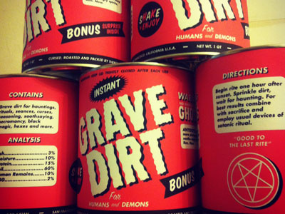 Horror Mart is OPEN! evil grave dirt horror mart