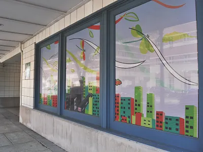 Metamorphosis Mural design graphic design illustration