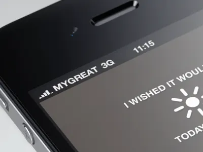 iPhone 4 - WIP1 3d c4d cinema 4d iphone photoshop rainy day realistic studio vray