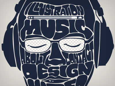 homepage navigation. datamouth face illustration navigation webpage