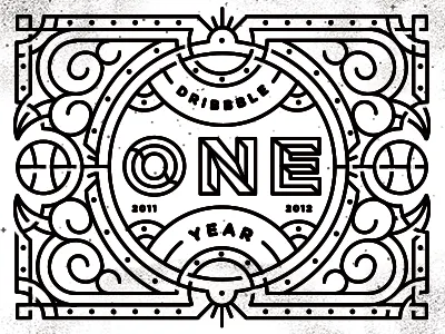 Happy Anniversary anniversary dribbble mrdavenport typography vector