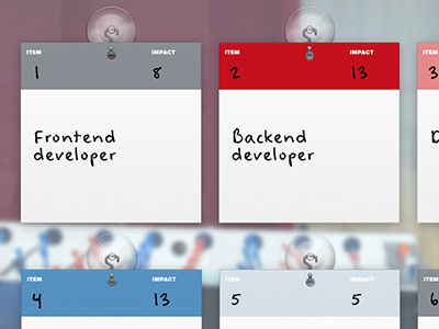 VI Company job openings agile cards glass job openings scrum vi company wall