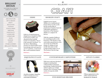 Category Page articles images infinite scroll navigation posts uploads web website