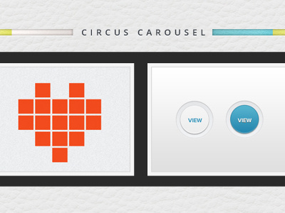 Circus Carousel arrows blue button carousel circus colors dark download free green heart leather light open sans orange pixolia texture