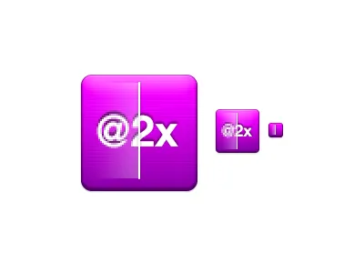 Secret 2x Thing icon tool:photoshop typeface:helvetica neue