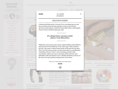Small Popover articles images infinite scroll navigation posts uploads web website