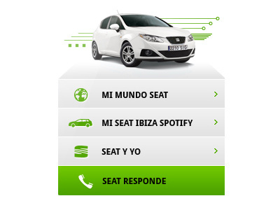 Design V.2 app buttons cars home mobile