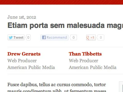 Post Top Redux article news post