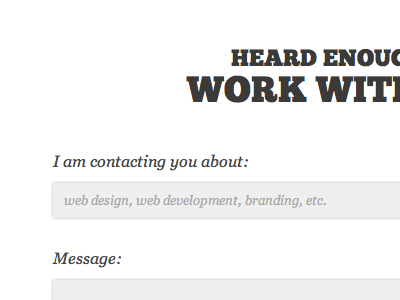 717: New contact page forms type typography ui ui design user interface web design